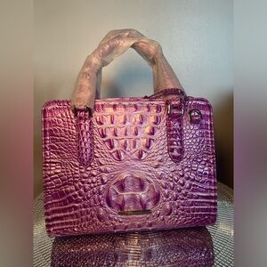❌SOLD❌BRAHMIN | Cami Lilac Essence Melbourne Satchel Handbag